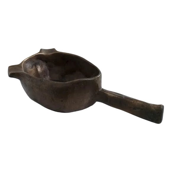 Brutalist Bronze Ashtray Bowl, Germany, 1970s For Sale
