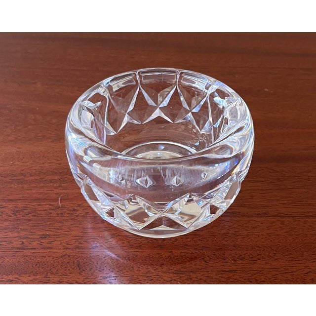 Transparent Mid 20th Century Waterford Crystal Covered Dish For Sale - Image 8 of 12