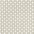 Mid-Century Modern Schumacher X Celerie Kemble Betwixt Fabric in Stone/White For Sale - Image 3 of 3
