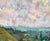 Original Oil Painting: Mountain Landscape Antique 1963 28-35 For Sale - Image 4 of 6