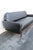 Mid 20th Century Mid Century Modern Black Vinyl Long Couch Sofa 6267 For Sale - Image 5 of 15