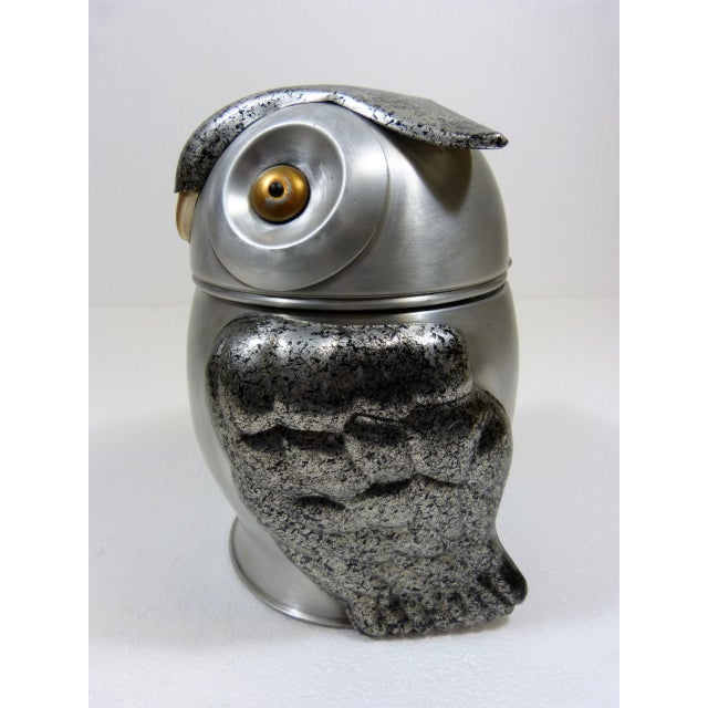 1960s Italian Owl Ice Bucket, 1960s For Sale - Image 5 of 12