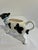 Vintage Ceramic Cow Creamer With Blue Bow For Sale - Image 4 of 9