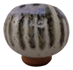 Small Danish Studio Ceramic Vase, 1960s
