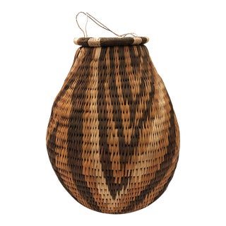 1970s African Grain Basket For Sale