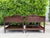 A handsome pair of Ralph Lauren British Colonial chests crafted in richly figured mahogany. These substantial pieces...