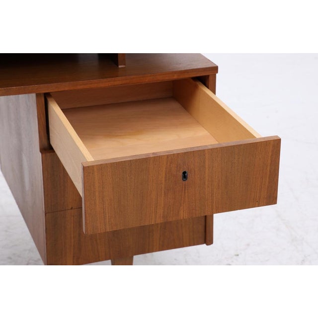 Mid-Century Wooden Desk, 1960s For Sale - Image 10 of 16