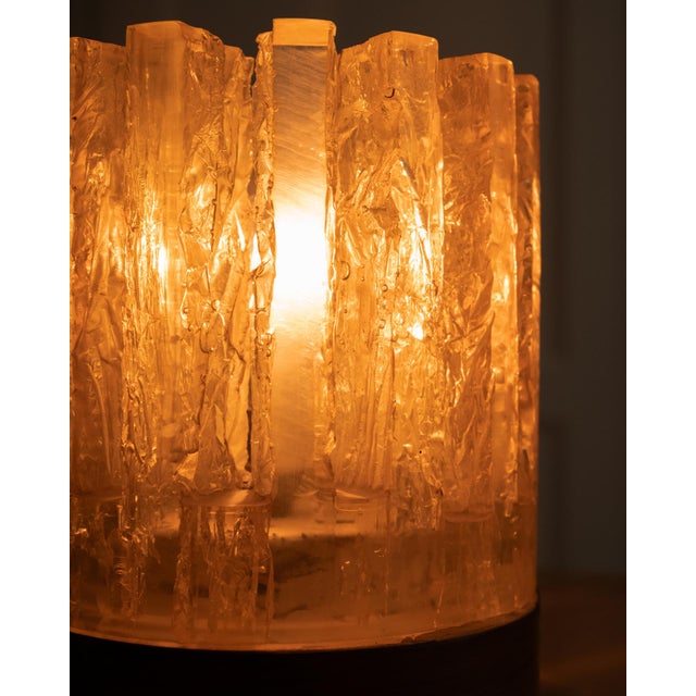 Vintage Cylindrical Table Lamp, 1960s For Sale - Image 9 of 10