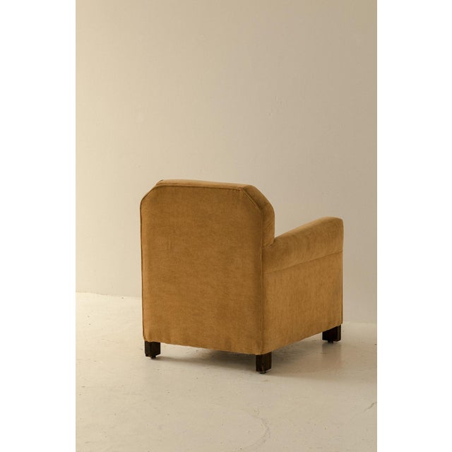Art Deco Easy Chair, Belgium, 1940s For Sale - Image 3 of 15
