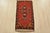Cabin Malatya Rug Bag 1’10” X 3’8” Red Wool Vintage Tribal Hand-Knotted Carpet For Sale - Image 3 of 12