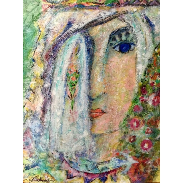 Painting of Queen by Masuo Asaki For Sale - Image 4 of 5
