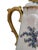 Ceramic Antique R. Delinières & Cie Limoges Gilt Porcelain Chocolate Pot With Shell Finial For Sale - Image 7 of 17