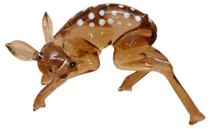 Blown Glass Figurine from Lauscha, 1960s