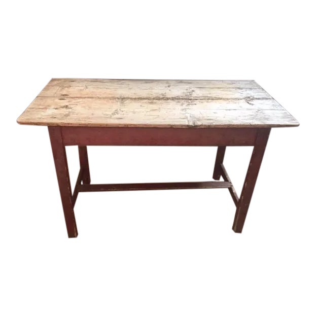 1900s Rustic SideTable For Sale