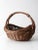 Vintage Wicker Harvest Basket For Sale - Image 4 of 12