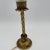 Hollywood Regency Italian Gilt Metal Lamp For Sale - Image 3 of 4