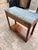 French 19th Century Empire Marble Top Walnut Console Table For Sale - Image 9 of 12