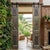 1920s Hand-Carved Floral Wood Barn Door | Rustic Farmhouse Pantry & Interior Statement Door 80x32 For Sale - Image 5 of 5