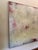 Stunning encaustic on panel painting by famed Belgium artist Raphaelle Goethals. Measurements 84" x 36". Titled Variable...