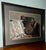 Drawing/Sketching Materials Vintage 1980s Framed Kathleen Cook Pastel of Cat on Sofa For Sale - Image 7 of 14