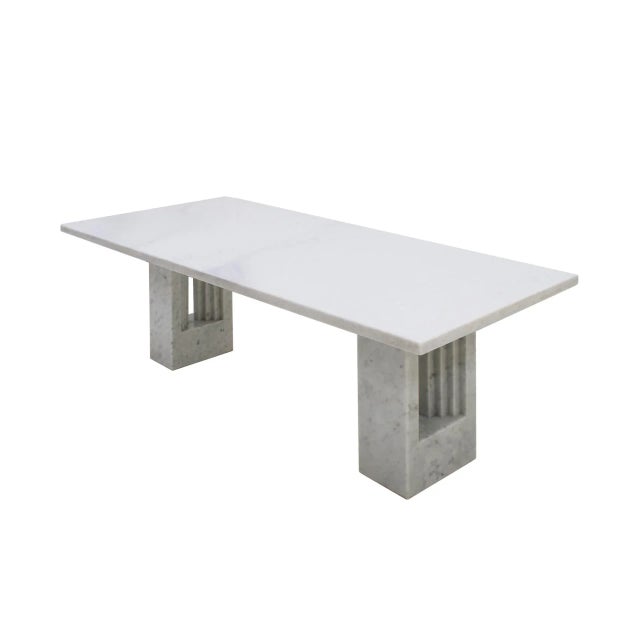 Mid-Century Mod Delfi Dining Table by Carlo Scarpa & Marcel Breuer for Gavina For Sale - Image 10 of 10