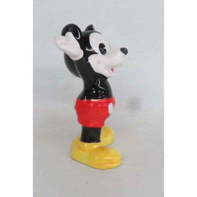 Ceramic Mickey Mouse Figurine Made in Japan for Walt Disney Productions 4833b For Sale - Image 11 of 16