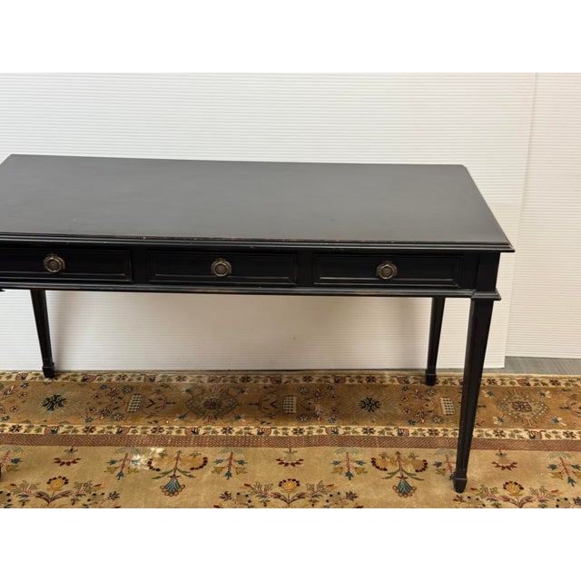 Black Redford House for Scenario Home Drake Writing Desk, Black For Sale - Image 8 of 12