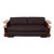 1930s French Art Deco Sofa in the Style of Jean Michel Frank in Indian Rosewood For Sale