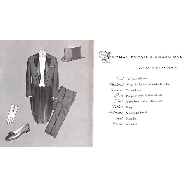 Mid 20th Century Brooks Brothers Correct Wedding and Formal Attire Catalog For Sale - Image 5 of 9
