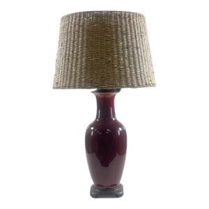 Pair of Chinese Sang De Boeuf Vases as Table Lamps
