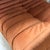 Togo armchair reupholstered in brown velvet fabric. The original cover will be included. This piece has an attribution...
