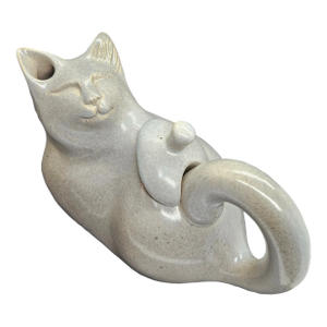 1996 Wayne Shadburne Studio Pottery Rare Cat Pitcher