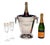 Impressive large silver plated champagne cooler or wine bucket Features a highly polished finish with Cuve de Prestige...