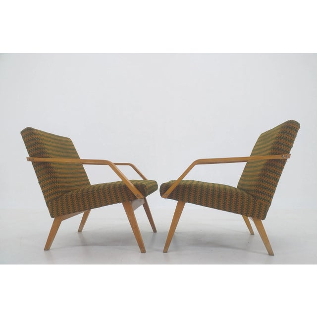 Set of Mid-Century Armchairs from TON, 1970s For Sale - Image 9 of 10