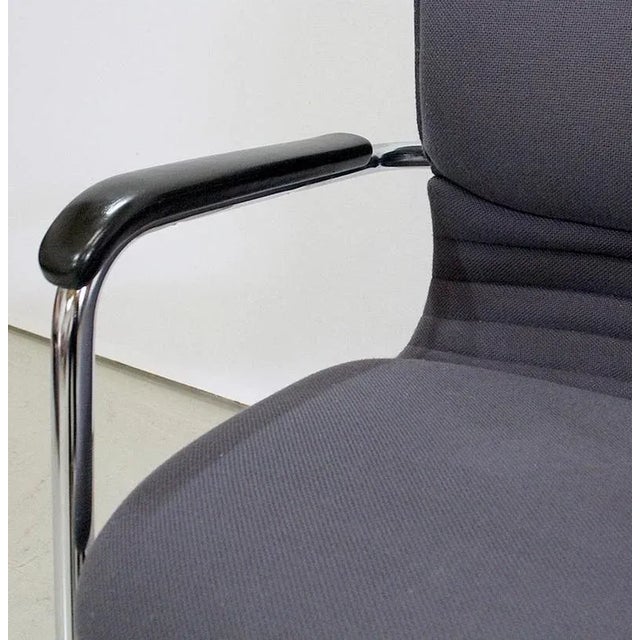 Gray Set of 20th Century Armchairs from Comforto Haworth For Sale - Image 8 of 18