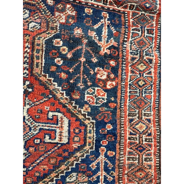 1920s Antique Shiraz Rug, 1920s For Sale - Image 5 of 18