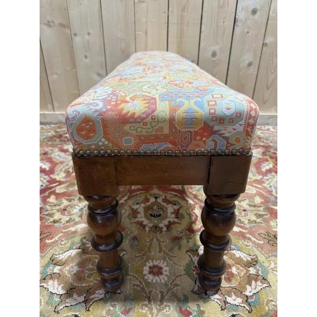 Napoleon III Office Bench For Sale - Image 6 of 8