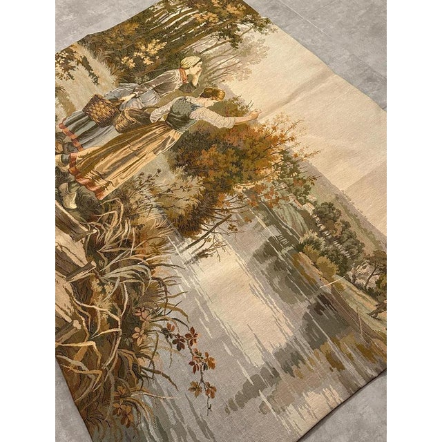 Vintage Aubusson French Jaquar, 1970s For Sale - Image 15 of 18