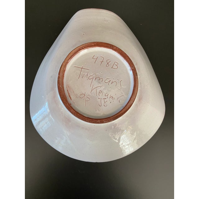 Vintage Tilgmans Sweden by Dagny Petrusson Ceramic Vessel For Sale - Image 9 of 11