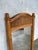 Large Mid-Century Modern Mirror in Bamboo and Pine For Sale - Image 5 of 6