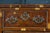 Brown Antique English George II Style Oyster Burl Yew Bachelors Chest Dresser Commode For Sale - Image 8 of 18