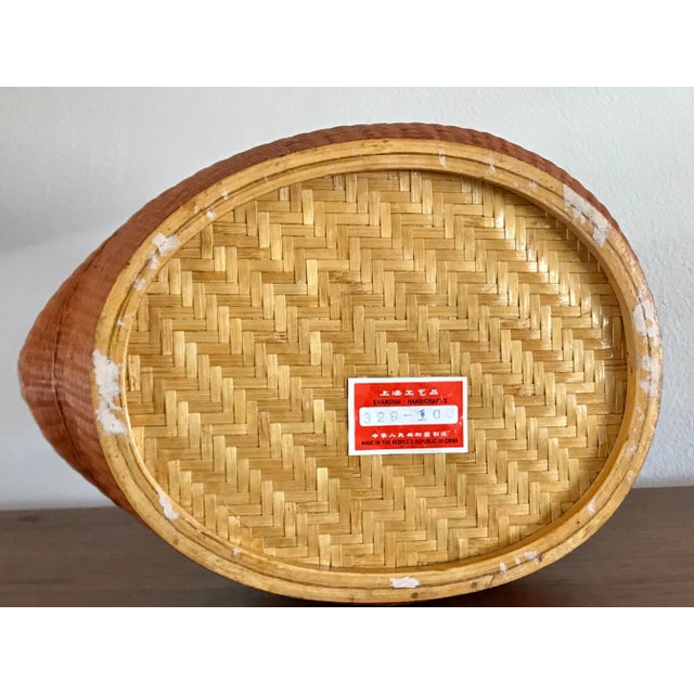 Mid-Century Shanghai Collection Wicker Hen For Sale - Image 12 of 13