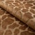 SAMPLE - Schumacher Giraffe Velvet Fabric In Safari For Sale