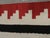 Antique Navajo Carpet, Folk Rug, Handmade Wool, Beige, Gray, Blood Orange For Sale - Image 9 of 17