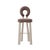 Mary Bar Chair with Upholstered Legs by Ottiu For Sale - Image 16 of 16