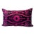 Silk Velvet Lumbar Pillow 16x24 | Handmade in Turkey For Sale