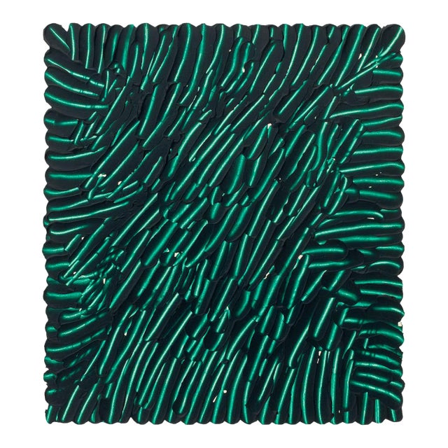 Joseph Gardella Abstraction in Dark Green, 1978 For Sale