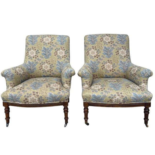1930's English Accent Chair For Sale - Image 9 of 10