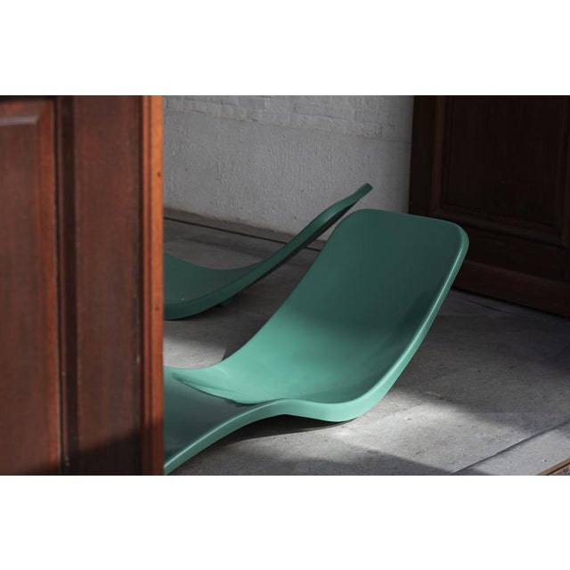 Set of Fiberglass Sunbeds by Charles Zublena For Sale - Image 6 of 12