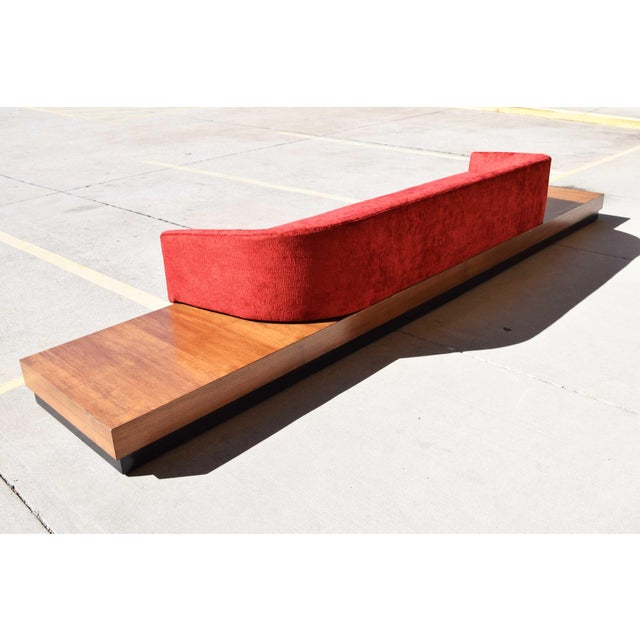 Craft Associates Large Adrian Pearsall Platform Sofa For Sale - Image 4 of 12